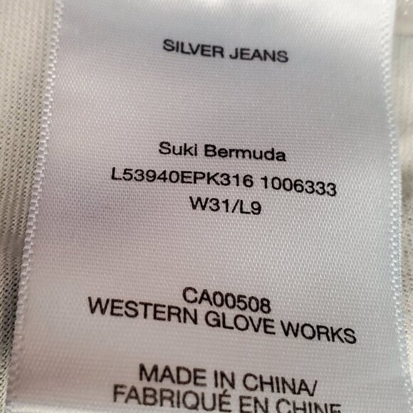 Suki Bermuda SILVER Jean Shorts & The Endless Summer tee Summer Combo -10 - Picture 7 of 10